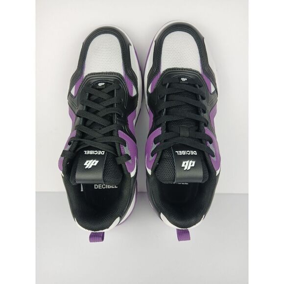 Decibel Shoes Men's Size US 10  Purple/White/Black DBVOL1, New Without Box - Picture 8 of 13